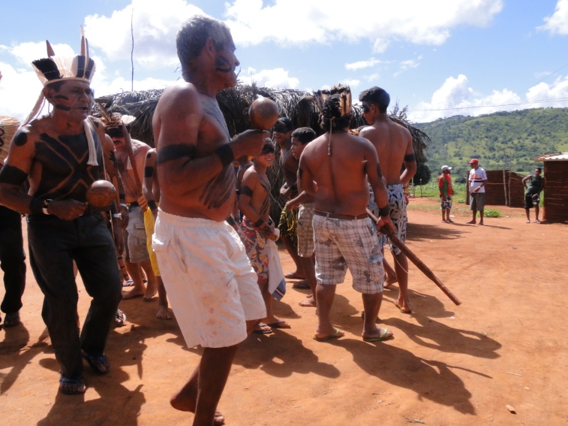 Celebração do povo Xukuru Kariri OTTO coletivo